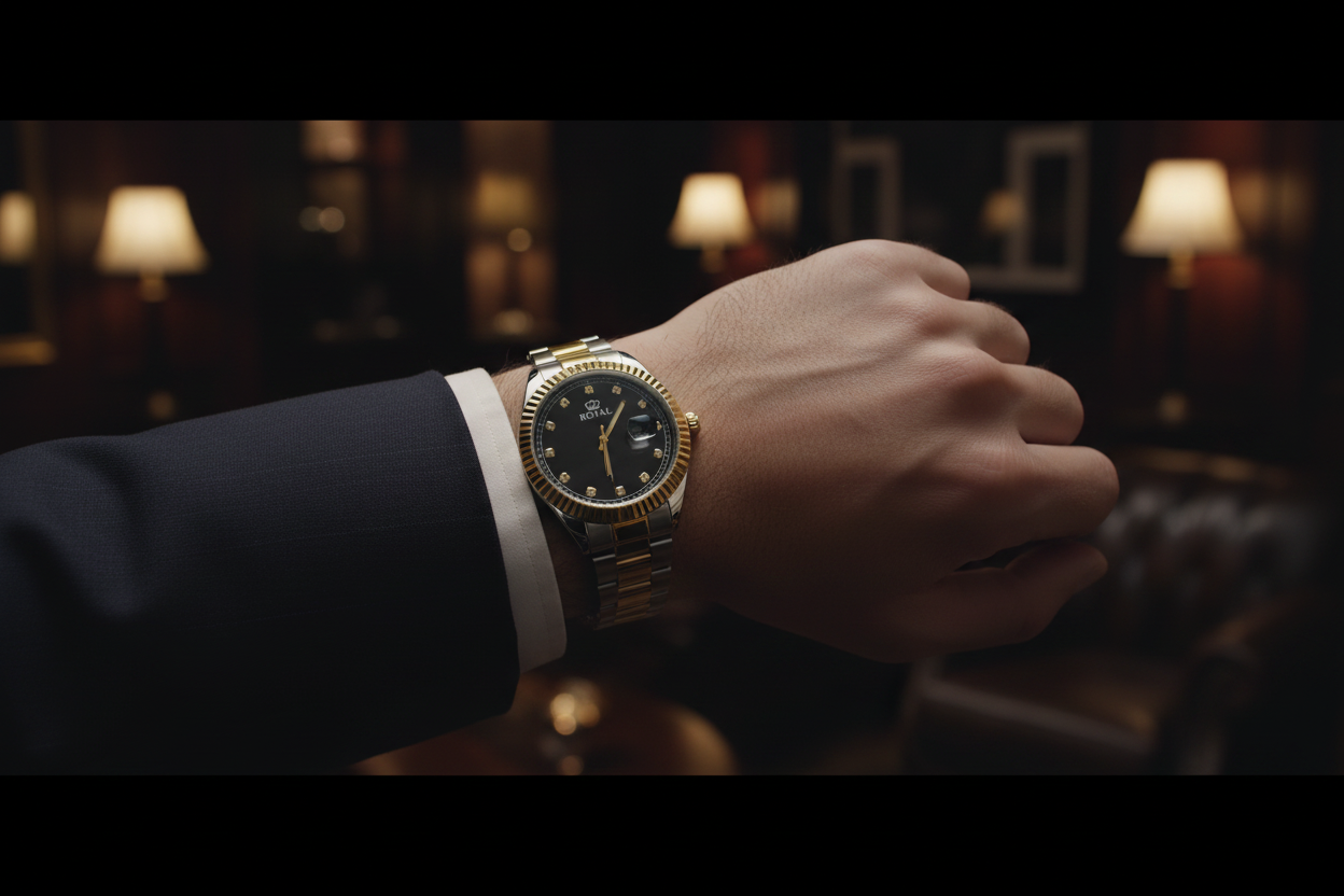 Royal Time Wrist Lifestyle Hero